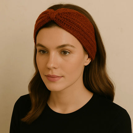 collection Bandeau cheveux tricot