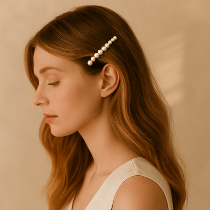 Collection image for: Barrette cheveux perles