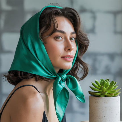 notre collection Foulard satin cheveux