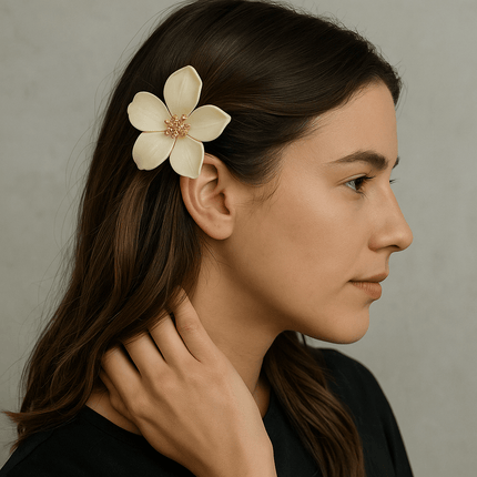 Découvrez notre collection de pinces cheveux fleur