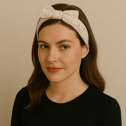 collection Bandeau cheveux noeud