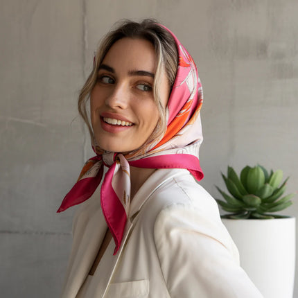 notre collection Foulard en soie pour cheveux