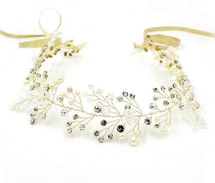 Bijou Cheveux Mariage Élégant Argent
