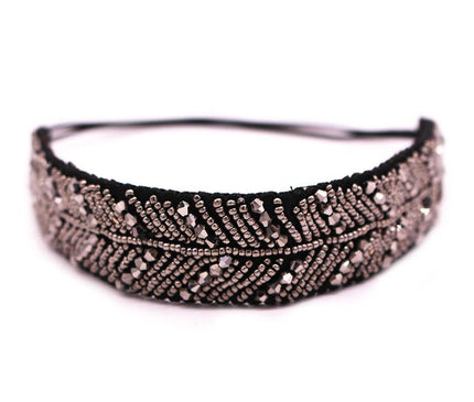 Accessoire Tête Perles Irisées