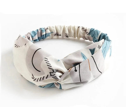 Accessoire Mode Tendance Blanc Feuilles
