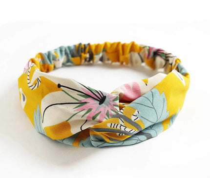 Accessoire Mode Tendance Jaune Feuille