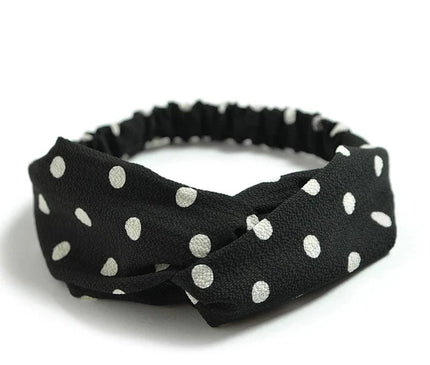 Accessoire Mode Tendance Noir et pois
