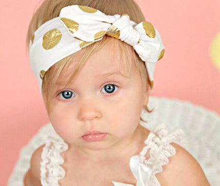 Bandeau Bébé Effet Noué