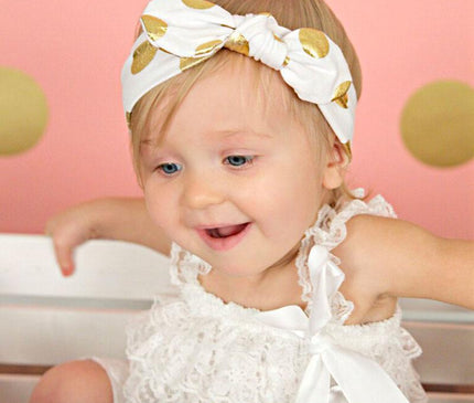 Bandeau Bébé Effet Noué