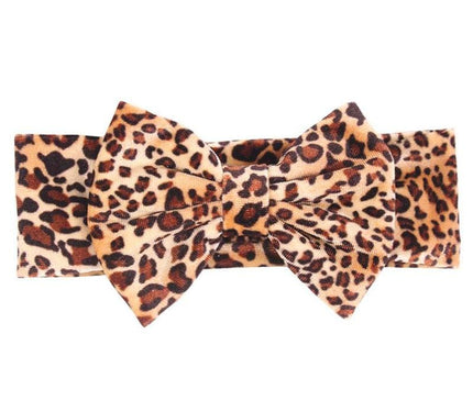 Bandeau Léopard Mode Bébé Leopard