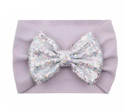Bandeau Enfant Fêtes Rouge Argent