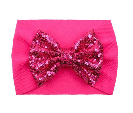 Bandeau Enfant Fêtes Rouge Fuschia