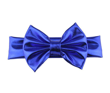 Bandeau Métallisé Bébé Bleu Royal