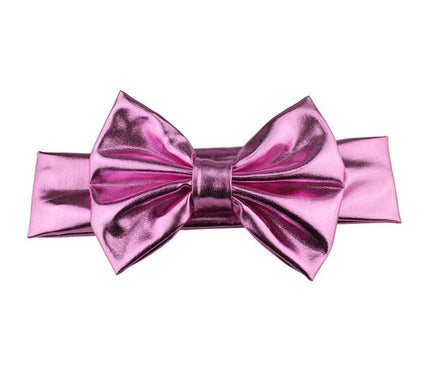 Bandeau Métallisé Bébé Rose