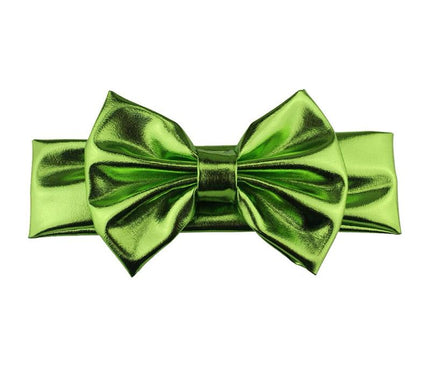 Bandeau Métallisé Bébé Vert Anis
