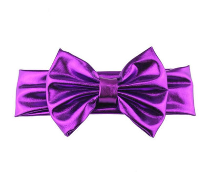 Bandeau Métallisé Bébé Violet