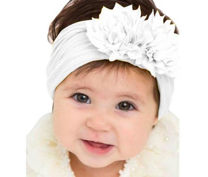 Bandeau Floral Fille Bébé