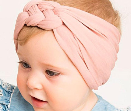 Bandeau Tressé Doux pour Bébés