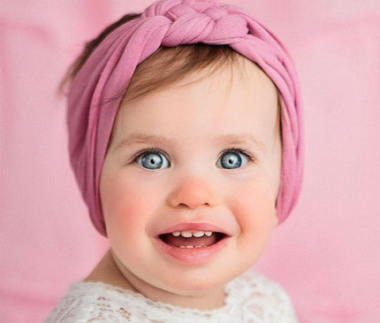 Bandeau Tressé Doux pour Bébés