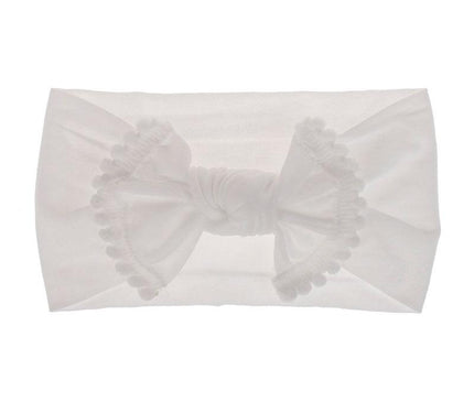 Bandeau Raffiné Bébé Fille Blanc