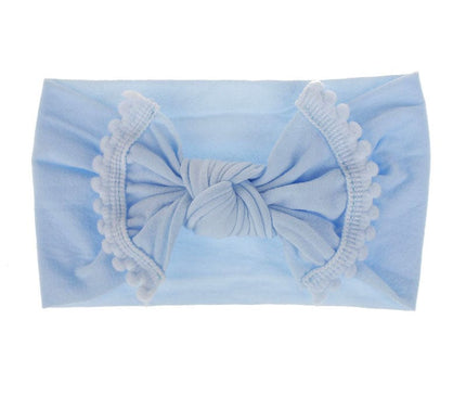 Bandeau Raffiné Bébé Fille Bleu Ciel