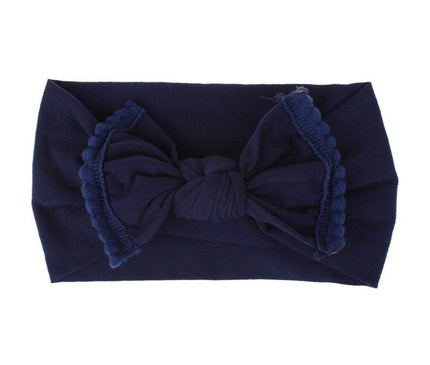 Bandeau Raffiné Bébé Fille Bleu Marine