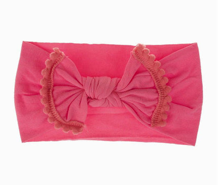 Bandeau Raffiné Bébé Fille Rose