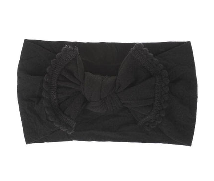 Bandeau Raffiné Bébé Fille Noir