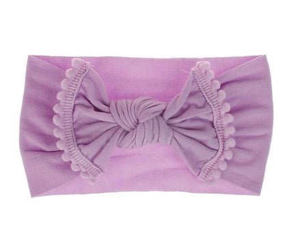 Bandeau Raffiné Bébé Fille Mauve