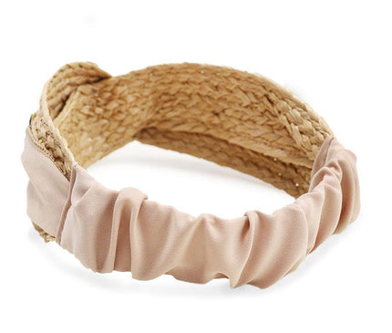 Bandeau Élégant en Raphia