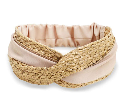 Bandeau Élégant en Raphia