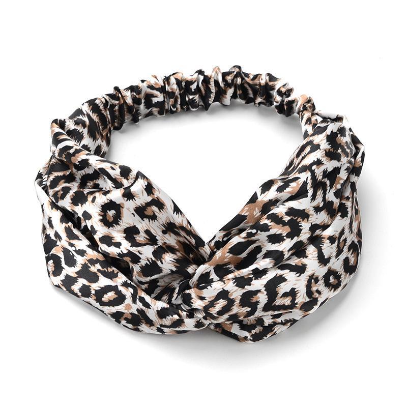 Bandeau Imprimé Léopard Élégant