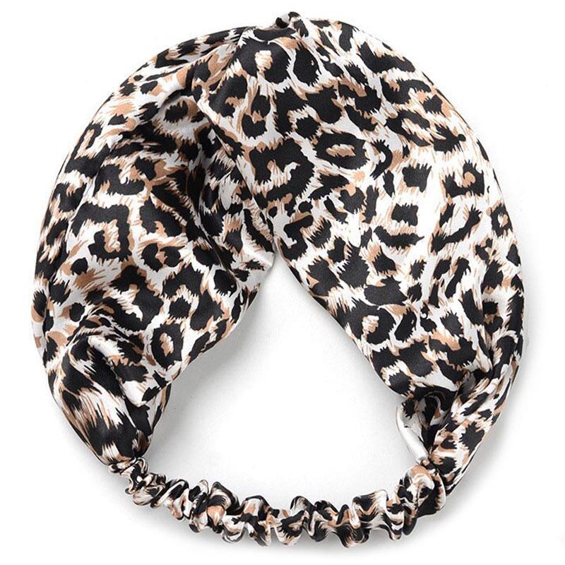 Bandeau Imprimé Léopard Élégant