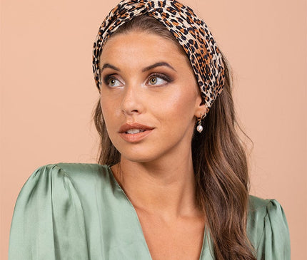 Bandeau Tendance Léopard Automne