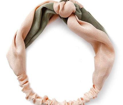 Accessoire Cheveux Élégant Beige Kaki