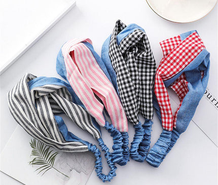 Bandeau Torsadé Rayures Chic