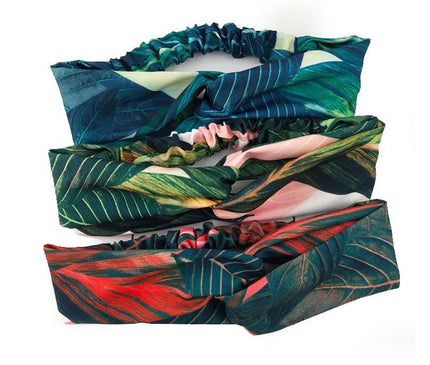 Bandeau Torsadé Effet Satiné
