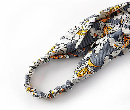 Bandeau Floral Japonais Chic