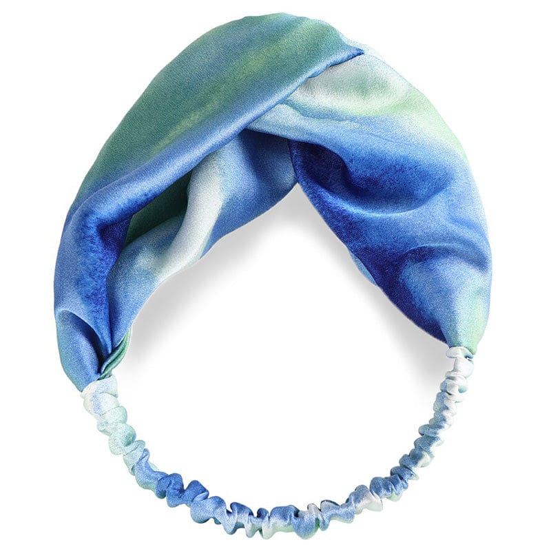 Bandeau Satiné Bleu Majorelle