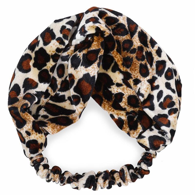 Bandeau Torsadé Léopard