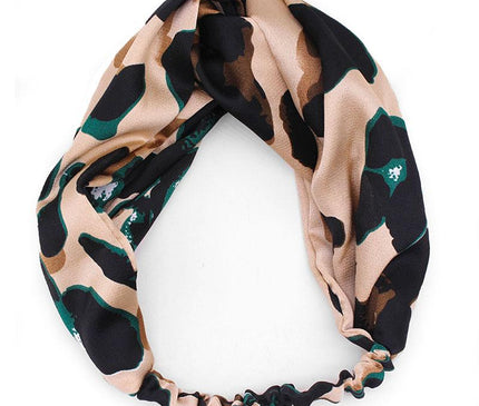 Bandeau Léopard Féminin Elegant Leopard Vert