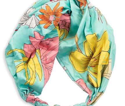 Bandeau Torsadé Fleur Printemps