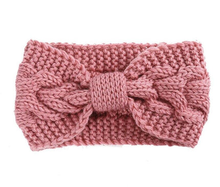 Accessoire Cheveux Hiver Élégant Rose