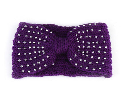 Bandeau Cheveux Perles Argentées