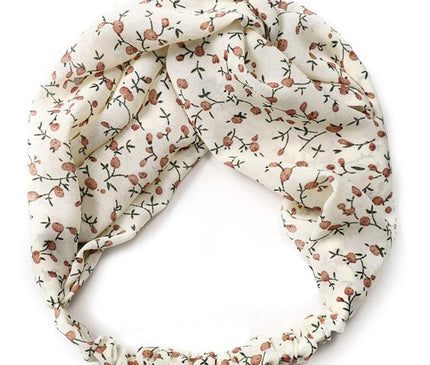 Bandeau Floral Bohème Chic Crème