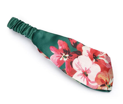 Bandeau Floral en Satin