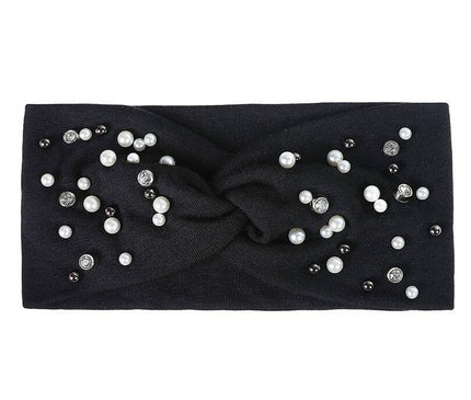 Bandeau Élegant Étoilé Noir