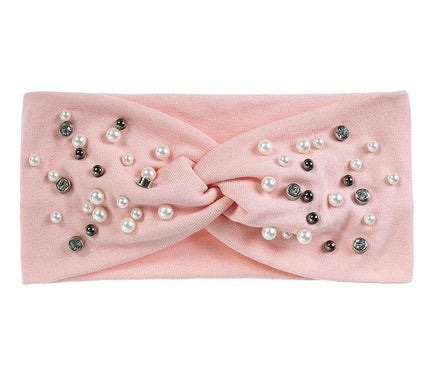 Bandeau Élegant Étoilé Rose poudre