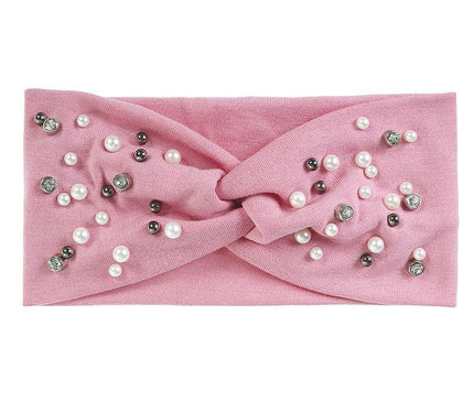 Bandeau Élegant Étoilé Rose