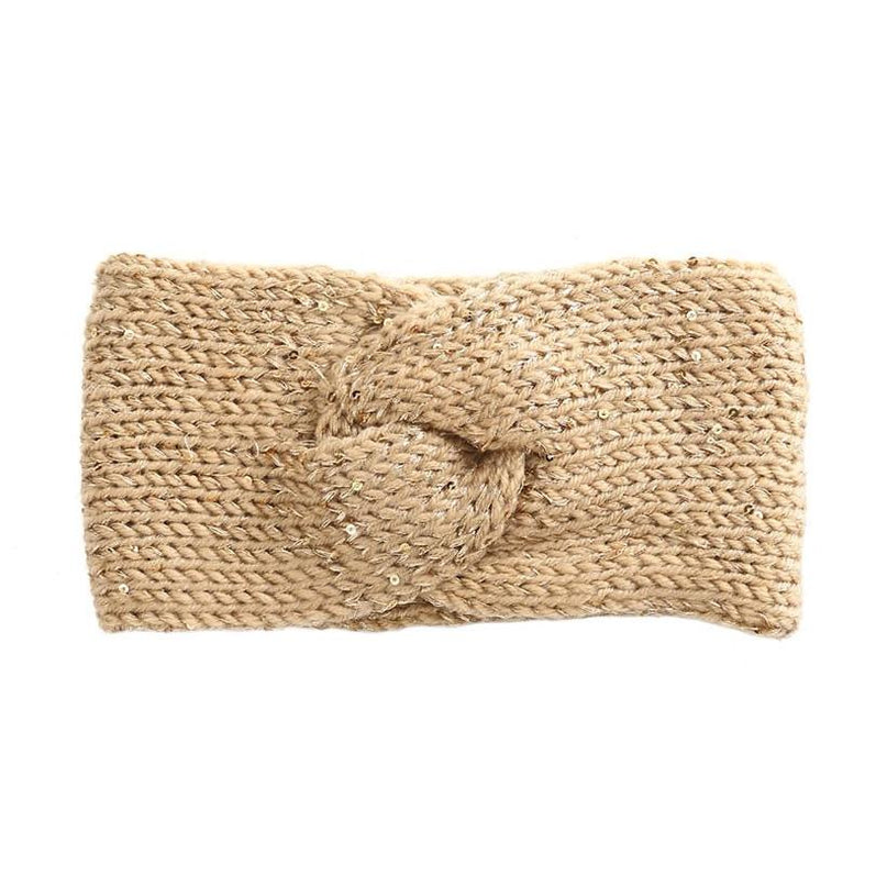 Bandeau Chic en Laine Ficelle